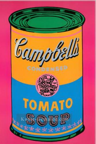Campbell Suppe kann Tomate Andy Warhol Ölgemälde